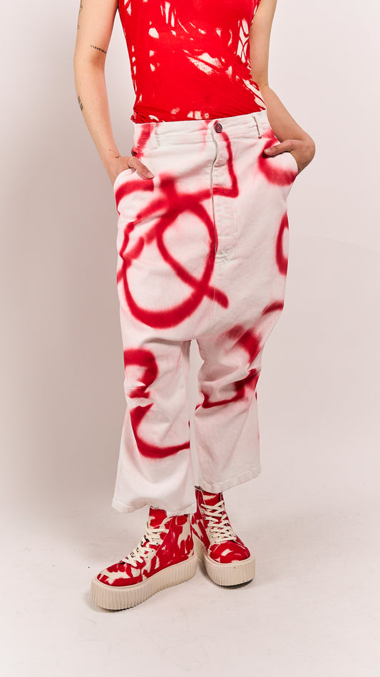 Rundholz Mainline Trousers Graffiti Ketchup