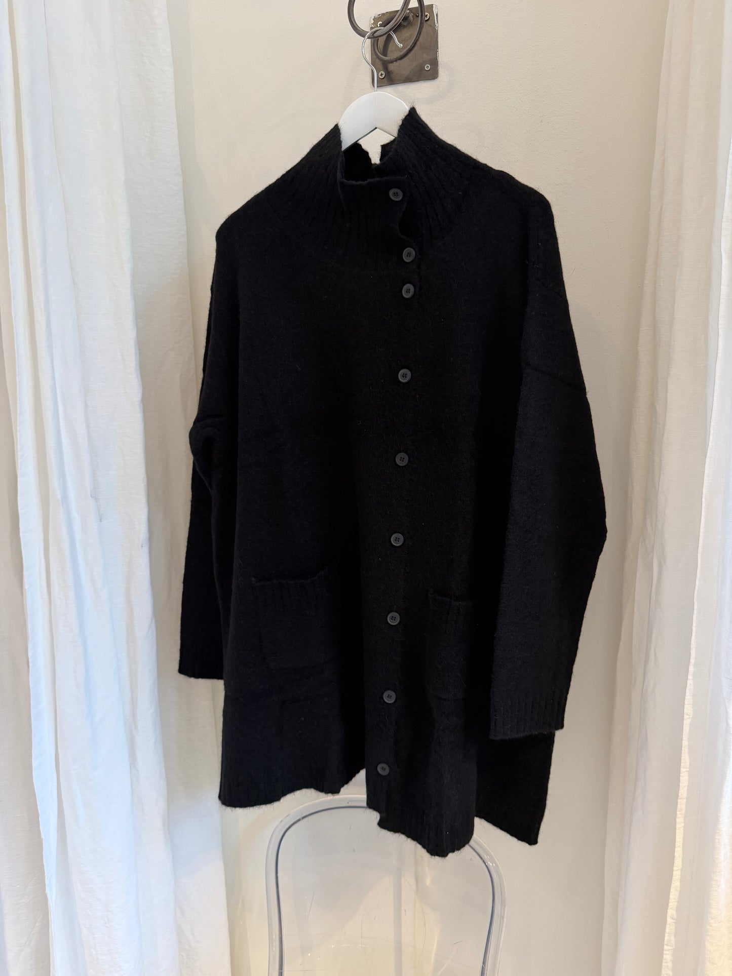 Rundholz Black Label Cardigan Black