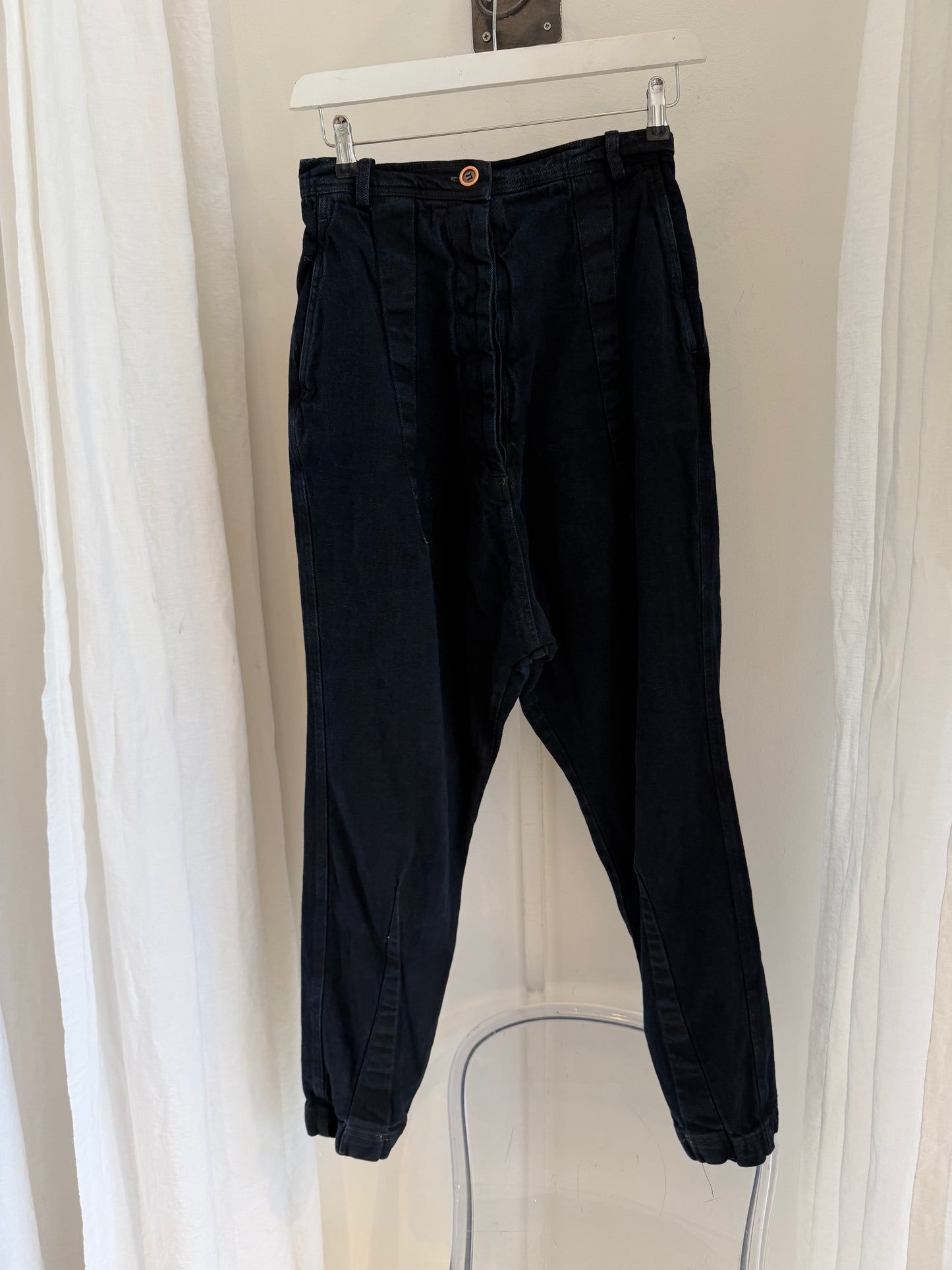 Rundholz Black Label Trousers Black Cloud