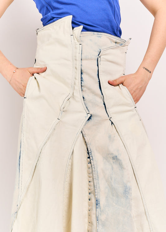Rundholz DIP Skirt Bleachwash details