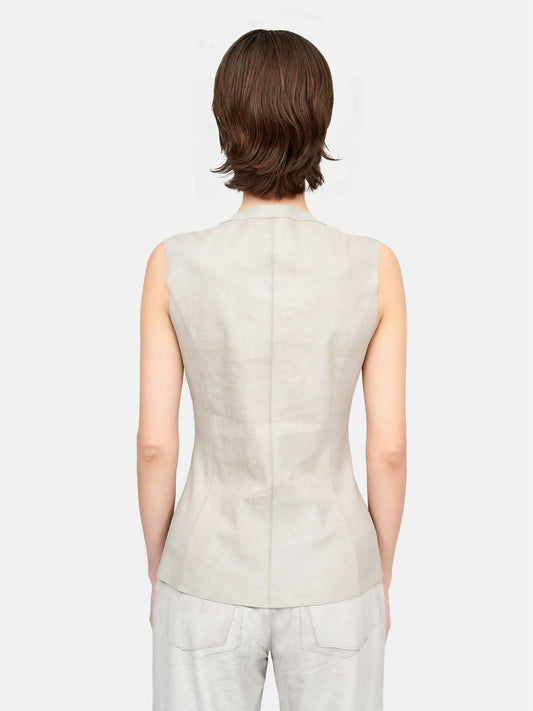 Van Der Wilt Stretch Top Chalk Crackle 3570